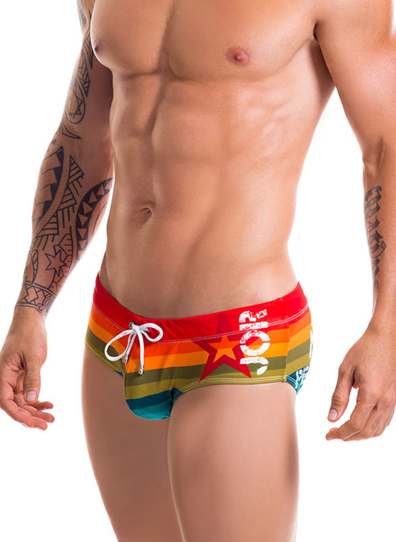 Kąpielówki męskie Jor - Pride Swimwear wzory + wkładka