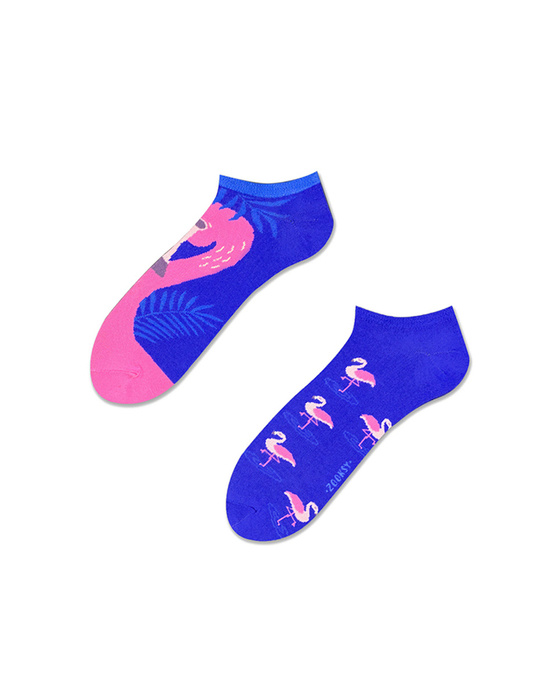 Skarpetki męskie stopki | Pink Flamingo BOX | mixTURY | ZOOKSY