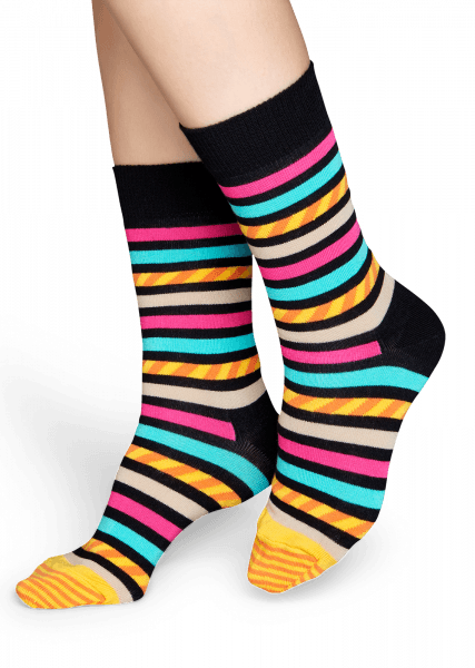 Skarpety Happy Socks - Stripe&Stripe Sock SAS01-9000