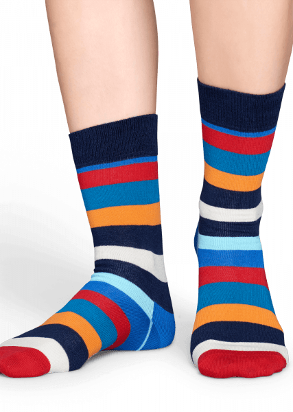 Skarpety Happy Socks - Stripe&Stripe Sock SAS01-9000