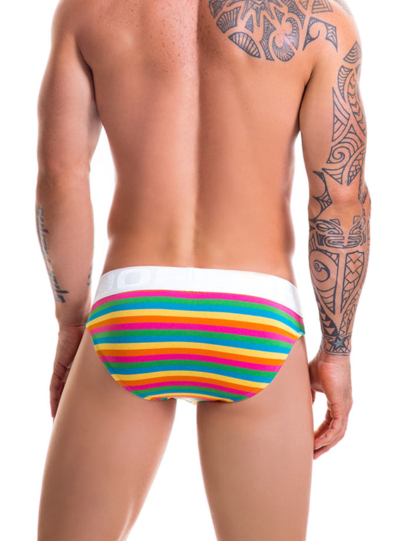 Slipy męskie Jor - Rainbow Bikini wzory