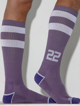 Skarpetki męskie | Retro  8015 Grape | CODE22