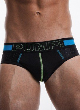 SLIPY MĘSKIE PUMP! - SONIC BRIEF BLACK 12028