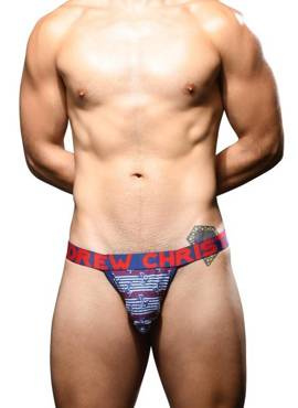 JOCKSTRAP MĘSKI ANDREW CHRISTIAN - ANCHOR MESH JOCK 92694