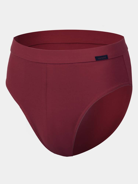 Gładkie Klasyczne Slipy Męskie Authentic |  Cornette  | AU 221/43 | Czerwone