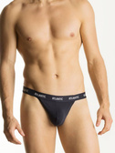 Gładki Jockstrap męski | Granatowy | Atlantic | MP-1571