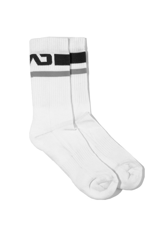 Długie skarpety męskie | Czarny | Basic Sport Sock | Addicted | AD521