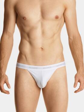 Gładki Jockstrap męski | Biały | Atlantic | MP-1572