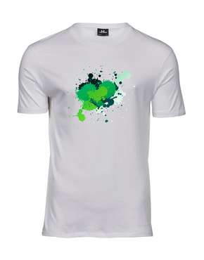 Koszulka męska T-Shirt | Green Splash | Luxury Elite Gent