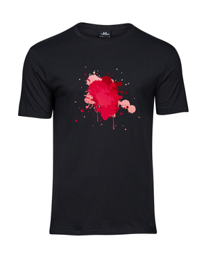 Koszulka męska T-Shirt | Red Splash | Luxury Elite Gent