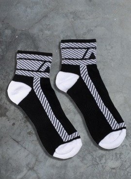 Skarpetki męskie | Fetish Ankle-Sock ADF27 White | ADDICTED