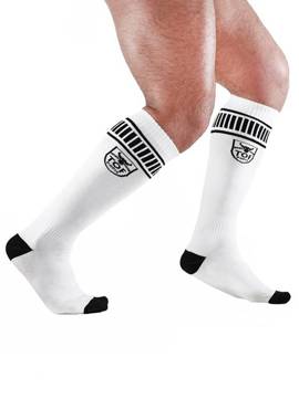 Skarpety długie | Footish socks white S0001BN | TOF Paris