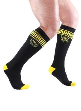 Skarpety długie | Footish socks yellow S0001NJ | TOF Paris