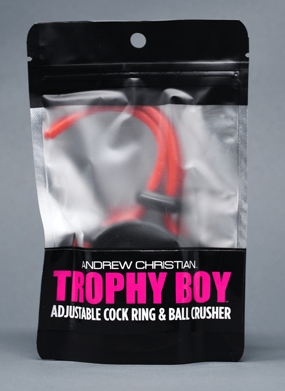  RING MĘSKI ANDREW CHRISTIAN - THROPHY BOY ADJUSTABLE CROCK RING & BALL CRUSHER