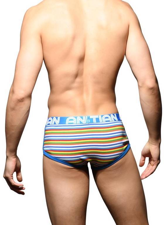 BOKSERKI MĘSKIE ANDREW CHRISTIAN - BRIGHT STRIPE BOXER 92603