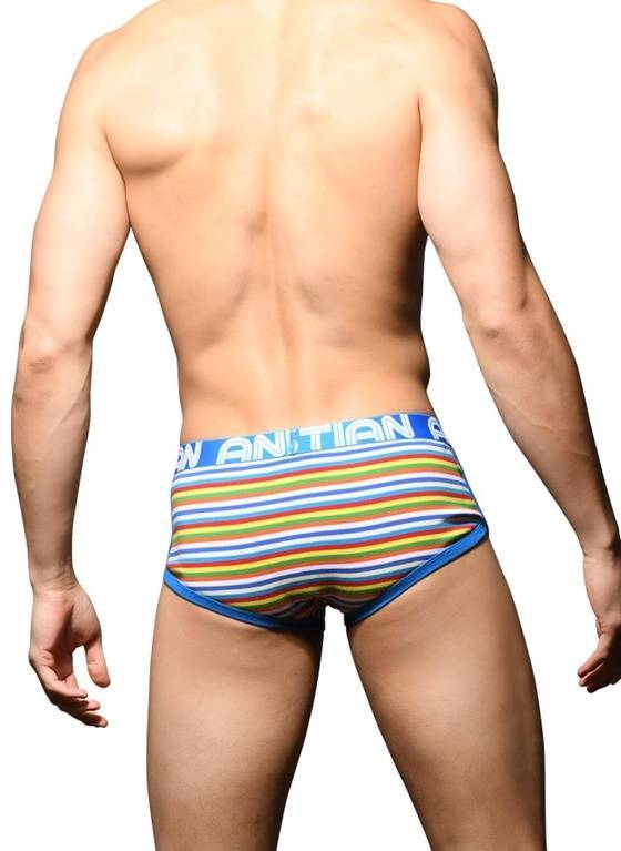 BOKSERKI MĘSKIE ANDREW CHRISTIAN - BRIGHT STRIPE BOXER 92603