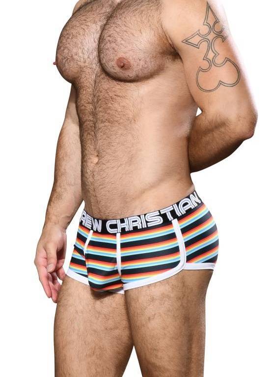 BOKSERKI MĘSKIE ANDREW CHRISTIAN - CALIFORNIA STRIPE BOXER 92680