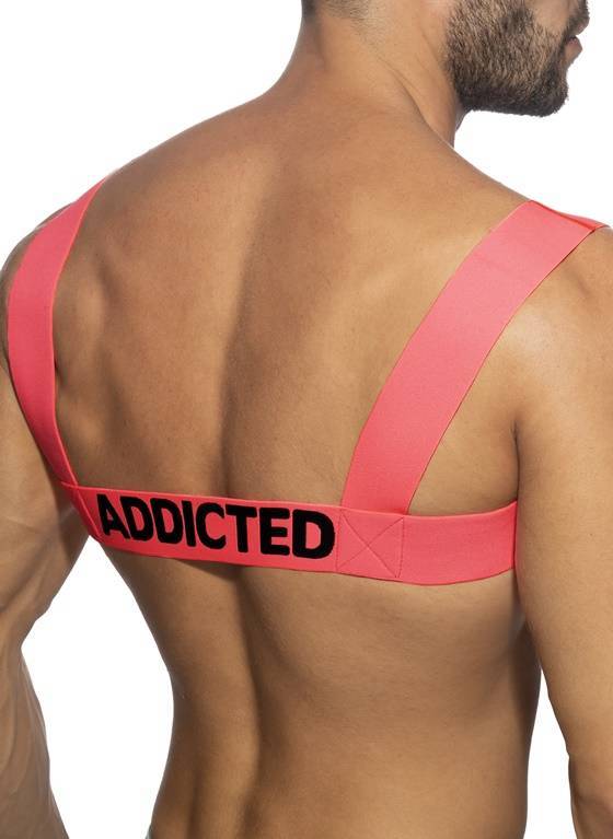 HARNESS ADDICTED - AD1127 HARNESS NEON PINK