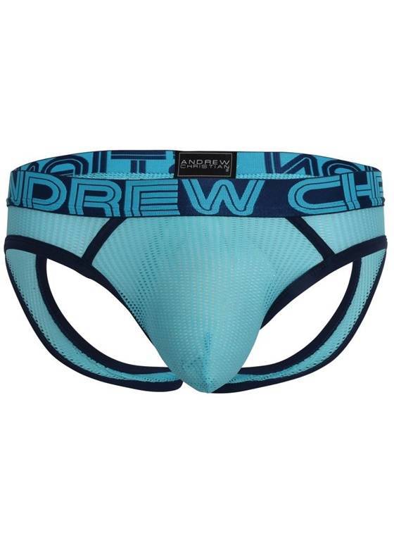 JOCKSTRAP MĘSKI ANDREW CHRISTIAN - AQUA MESH AIR JOCK 92638