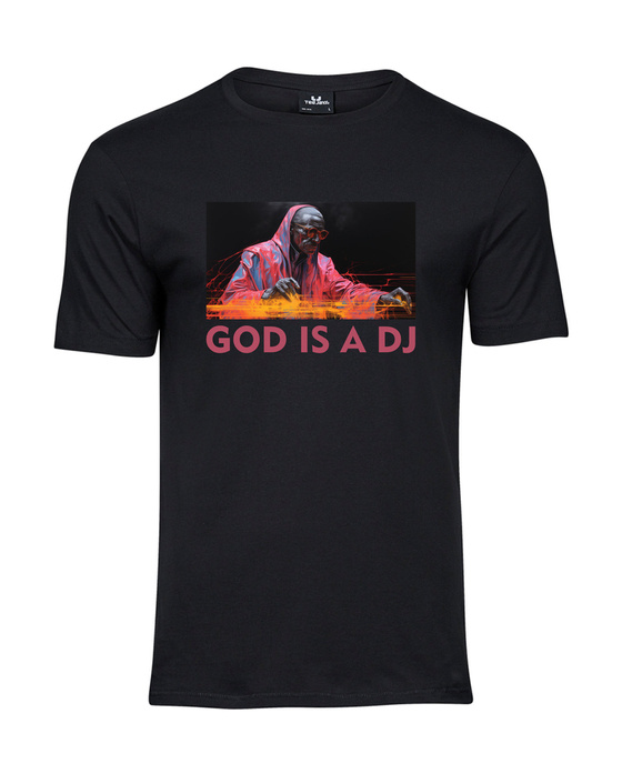 Koszulka męska T-Shirt | GOD IS A DJ | Luxury Elite Gent