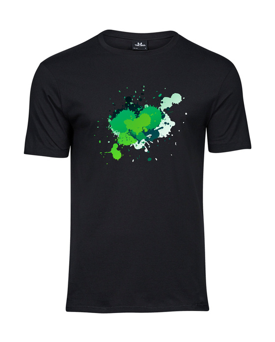 Koszulka męska T-Shirt | Green Splash | Luxury Elite Gent