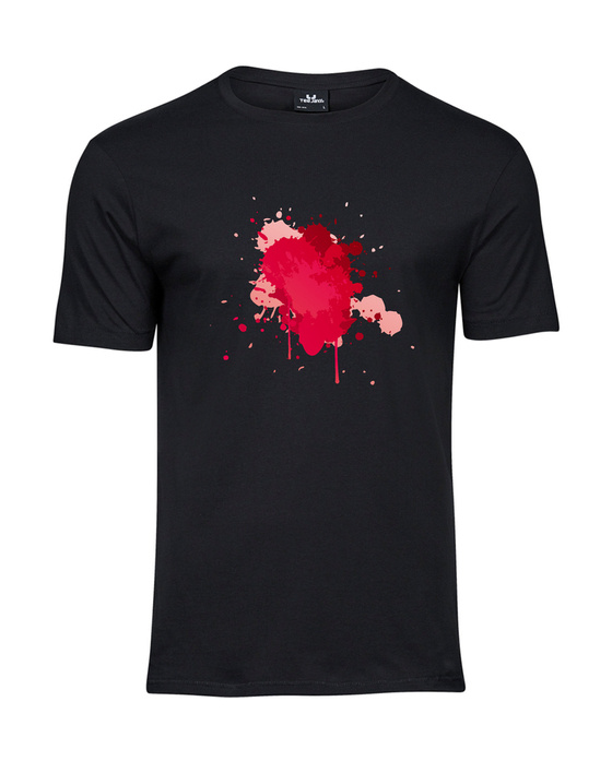 Koszulka męska T-Shirt | Red Splash | Luxury Elite Gent