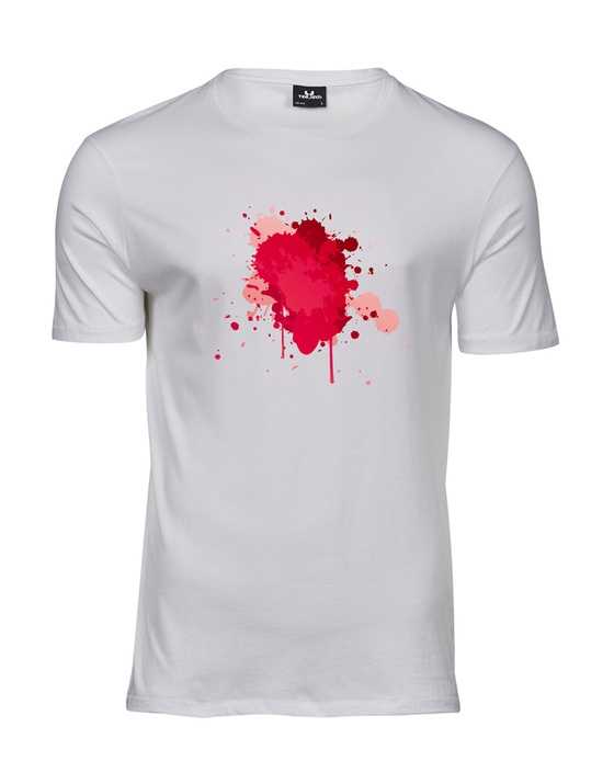 Koszulka męska T-Shirt | Red Splash | Luxury Elite Gent