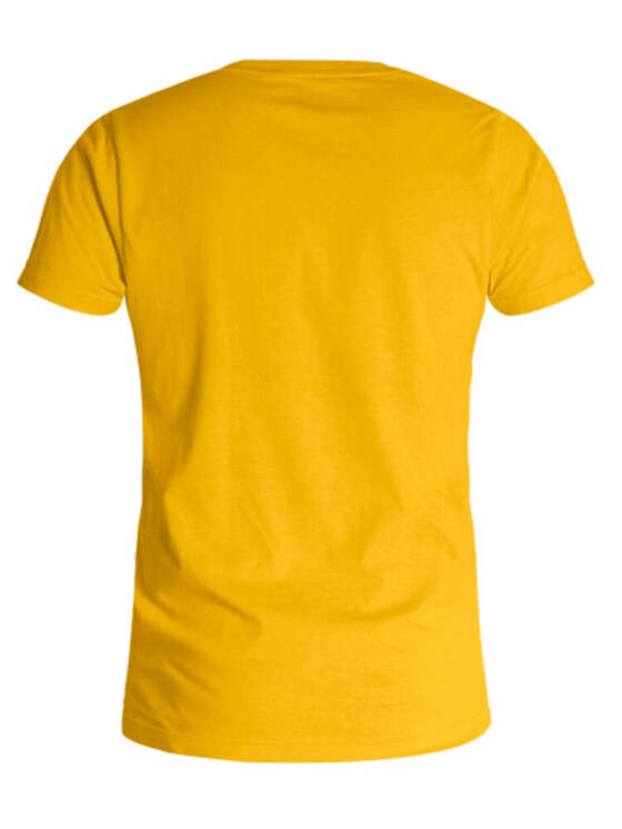 Koszulka męska z nadrukiem | Żółta | Designer Tee Mate Yellow | AussieBum