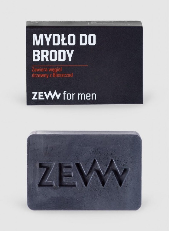 Pakiet Brodacza ZEW for men - Zestaw mydło do brody ze szczotką