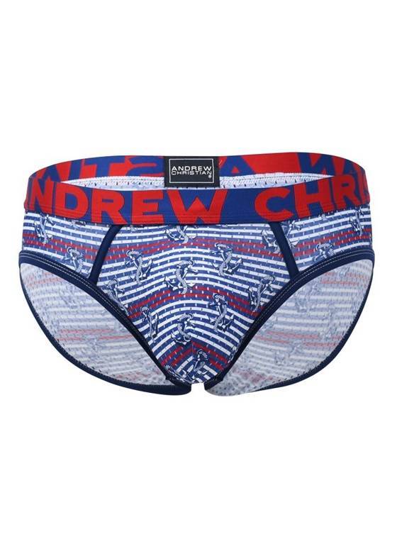 SLIPY MĘSKIE ANDREW CHRISTIAN - ANCHOR MESH BRIEF 92693