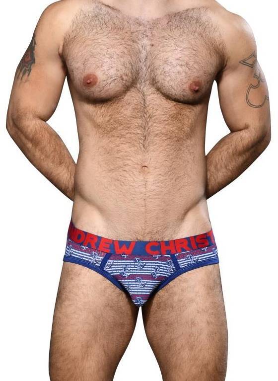 SLIPY MĘSKIE ANDREW CHRISTIAN - ANCHOR MESH BRIEF 92693