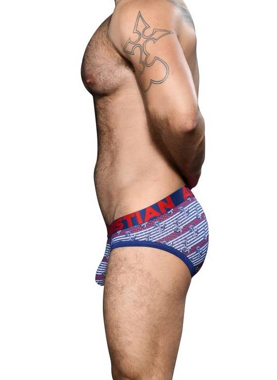 SLIPY MĘSKIE ANDREW CHRISTIAN - ANCHOR MESH BRIEF 92693