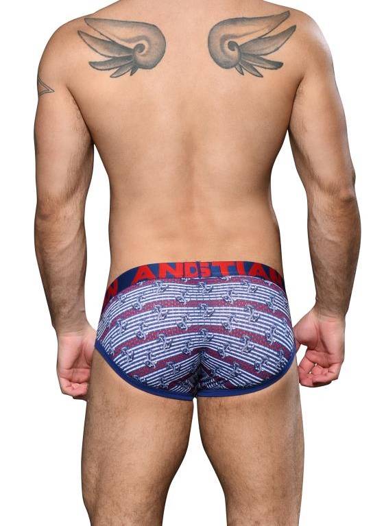 SLIPY MĘSKIE ANDREW CHRISTIAN - ANCHOR MESH BRIEF 92693