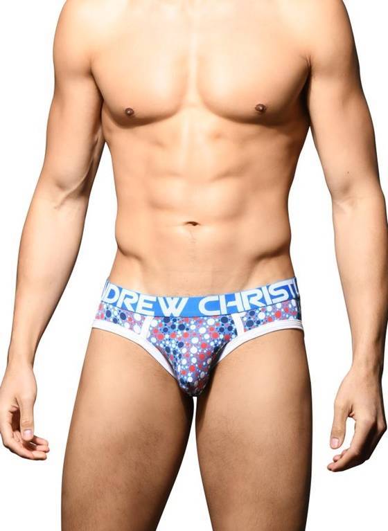 SLIPY MĘSKIE ANDREW CHRISTIAN - BUBBLE POP GYM BRIEF 92611