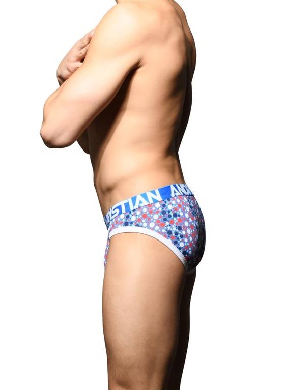 SLIPY MĘSKIE ANDREW CHRISTIAN - BUBBLE POP GYM BRIEF 92611