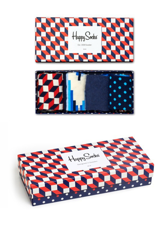 Skarpety 4-pack Happy Socks - Gift Box XFO09-068