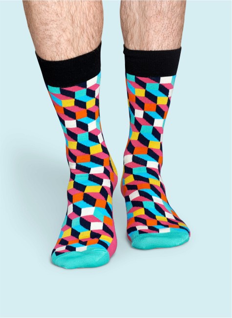 Skarpety Happy Socks - Filled Optic fo01-099