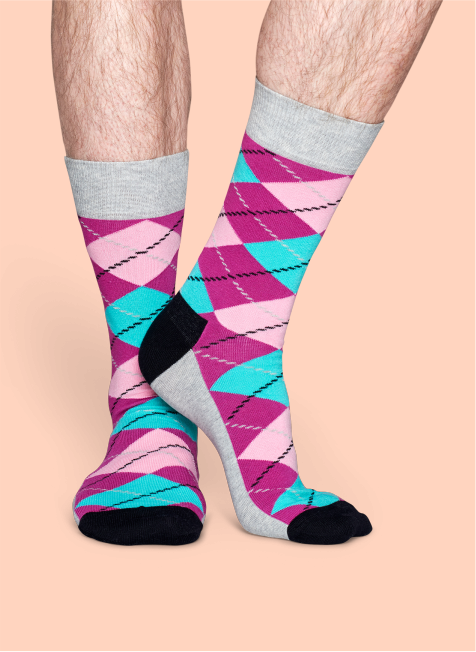 Skarpety Unisex Argyle Happy Socks - ARY01-9000