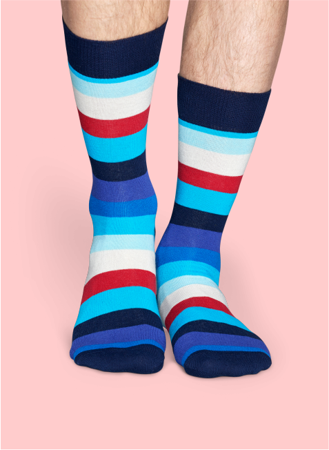Skarpety Unisex Stripe Happy Socks - STR01-6000