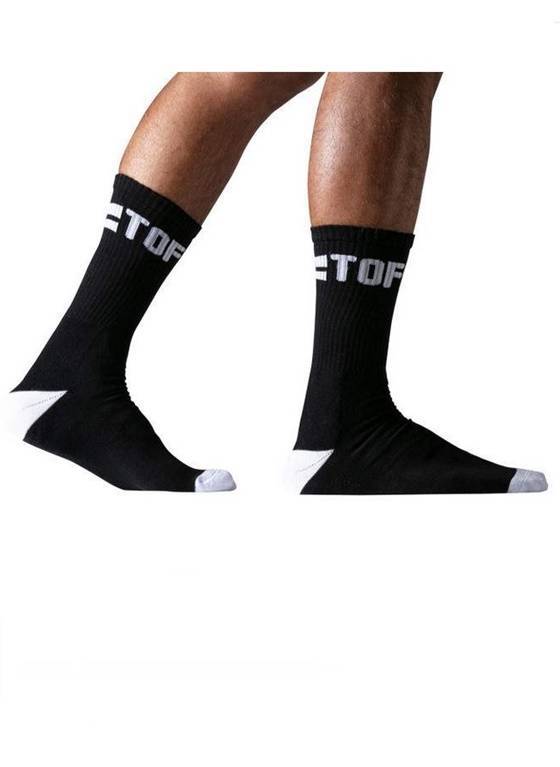 Skarpety sportowe | Sport socks black TOF232NB | TOF Paris