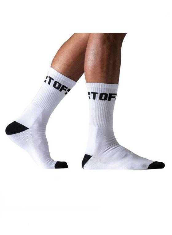 Skarpety sportowe | Sport socks white TOF232BN | TOF Paris