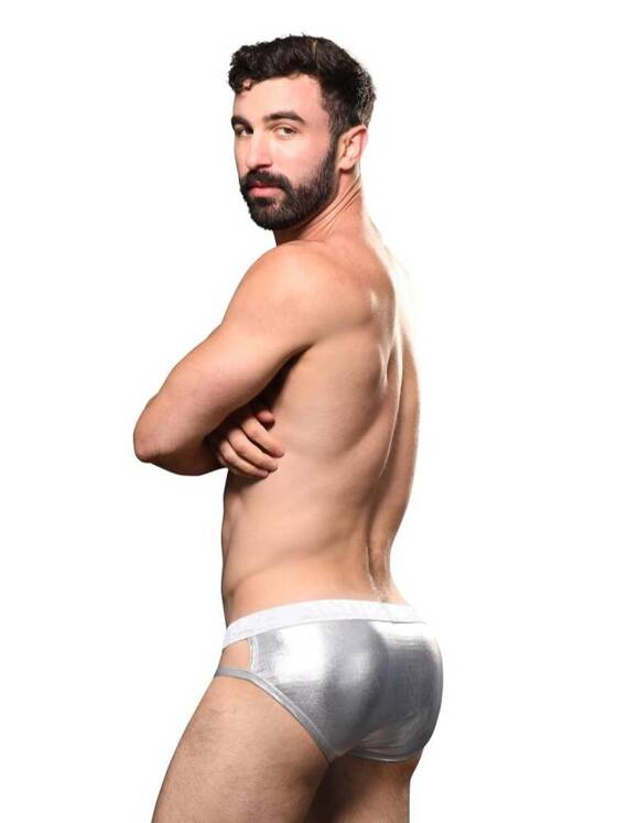 Slipy męskie | Andrew Capsule Space - Metallic Brief | Adrew Christian