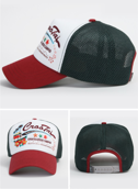 Bejsbolówka Croota - C. Aussie Camper Trucker Hat Red/Green