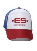 Czapka z daszkiem Dżokejka Jokejka | Print Logo Baseball Cap CAP003 Red | ES Collection