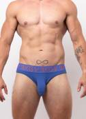 JOCKSTRAP MĘSKI SUKREW - V BRIEF JOCK ROYAL BLUE