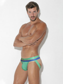 Jockstrap męski | Bright Mesh 2083 Green | CODE22