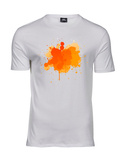 Koszulka męska T-Shirt | Orange splash | Luxury Elite Gent