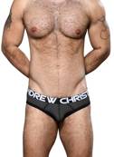 SLIPY MĘSKIE ANDREW CHRISTIAN - ACTIVE SPORTS BRIEF CHARCOAL 92697