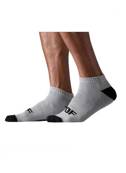 Skarpety sportowe stopki | Sport low socks grey TOF157GN | TOF Paris