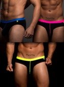 Slipy Andrew Christian - Almost Naked Boy Brief 3-pack w tubie